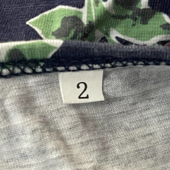 Birthday Dress Girls 2T Blue Floral‎ Tutu Party Long Sleeve Milestone Two Heart - Picture 6 of 8